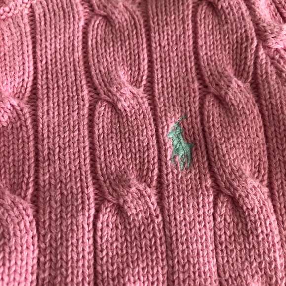 🎉SOLD🎉Ralph Lauren pink cardigan - Picture 3 of 4